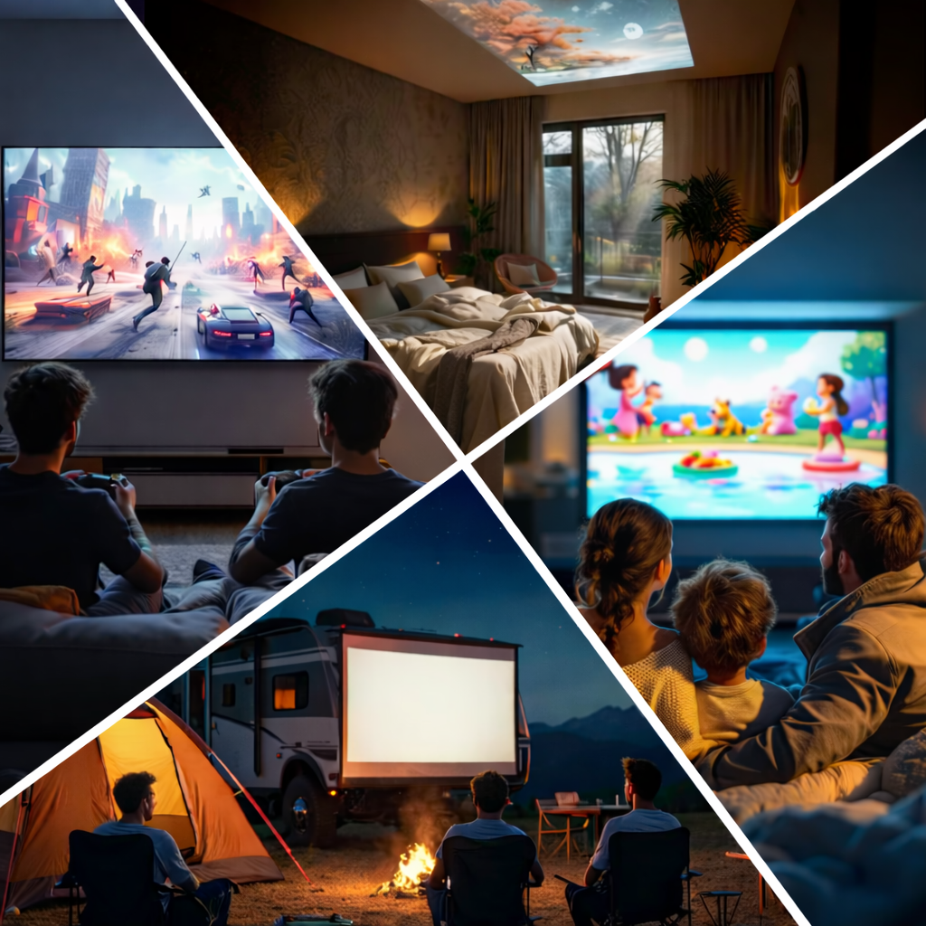 Proyector MagCubic - Solo por hoy llévate el proyector MagCubic + Pantalla de 60” GRATIS