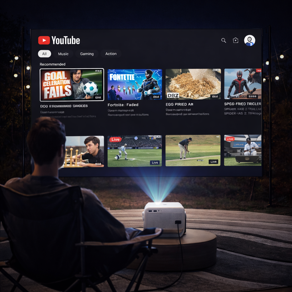 Proyector MagCubic - Solo por hoy llévate el proyector MagCubic + Pantalla de 60” GRATIS